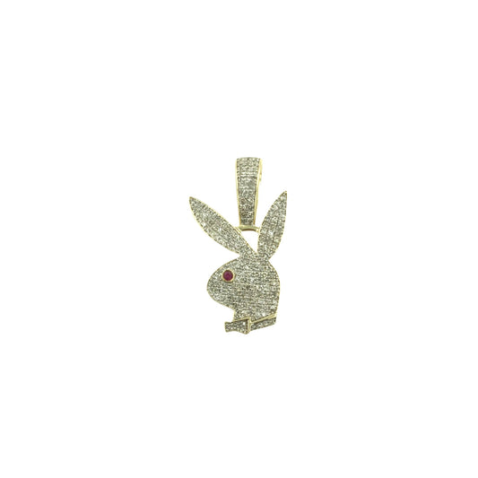 1CTW PLAYBOY Moissanite Hip Hop Pendant